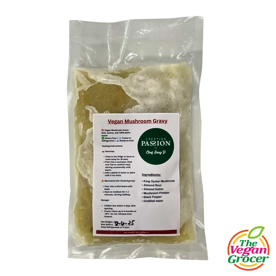 Chef Jeng Vegan Mushroom Gravy 250g (gluten-free, soy-free)