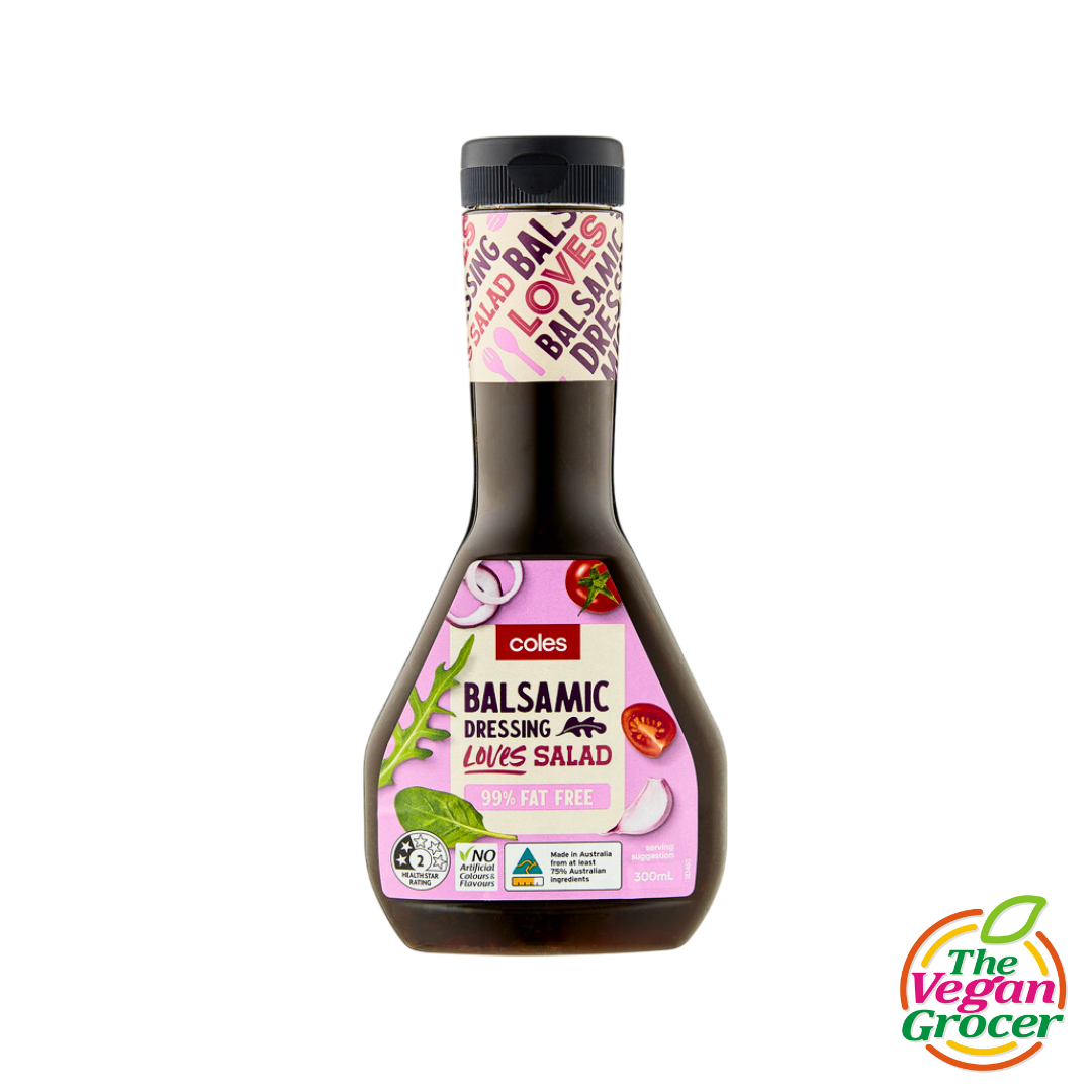 Coles Balsamic Dressing 300mL