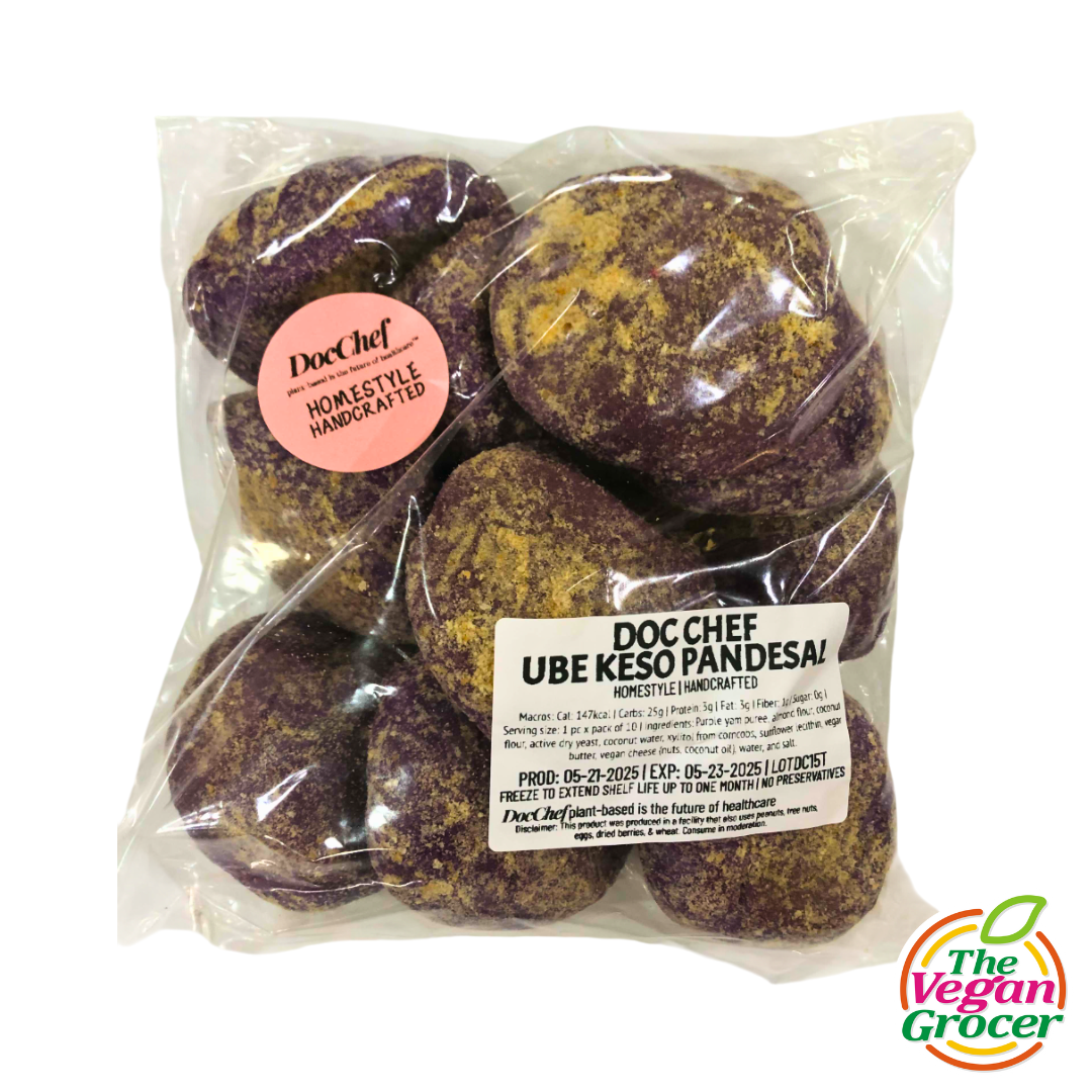 Doc Chef Frozen Ube Keso Pandesal 8pcs (gluten-free, sugar-free)