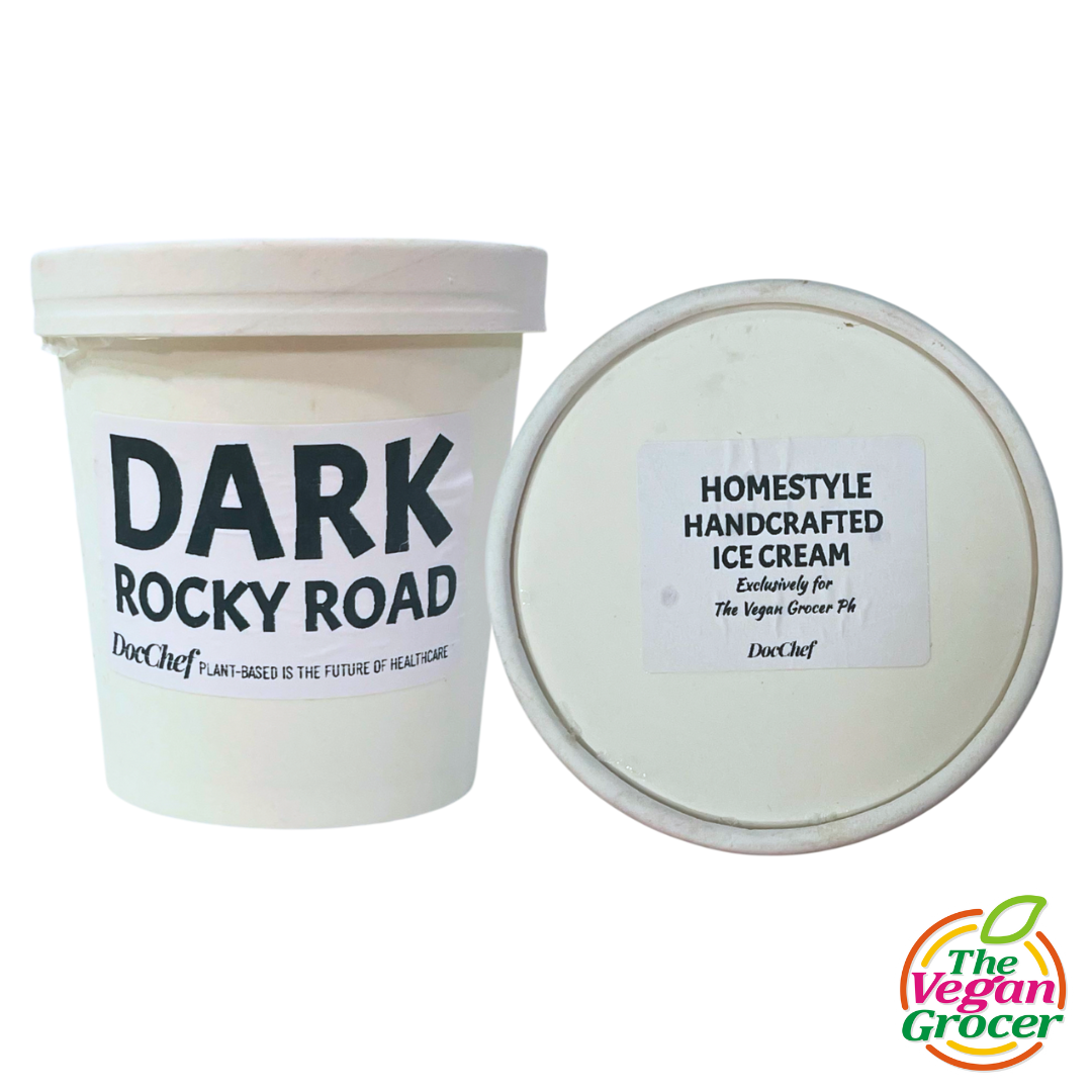 Doc Chef Dark Rocky Road Ice Cream Pint