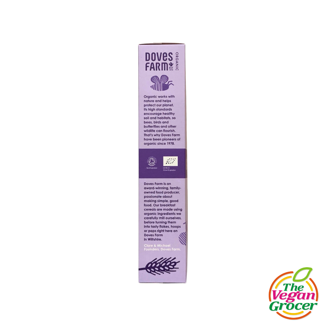 Doves Farm Organic Ancient Grain Fruit & Fibre Flakes 375g (gluten-free, organic)