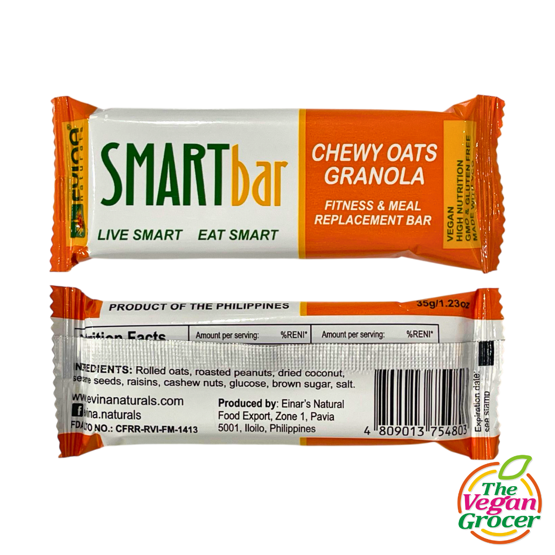 Evina Naturals Smarty Bar Chewy Oats Granola (gluten-free)