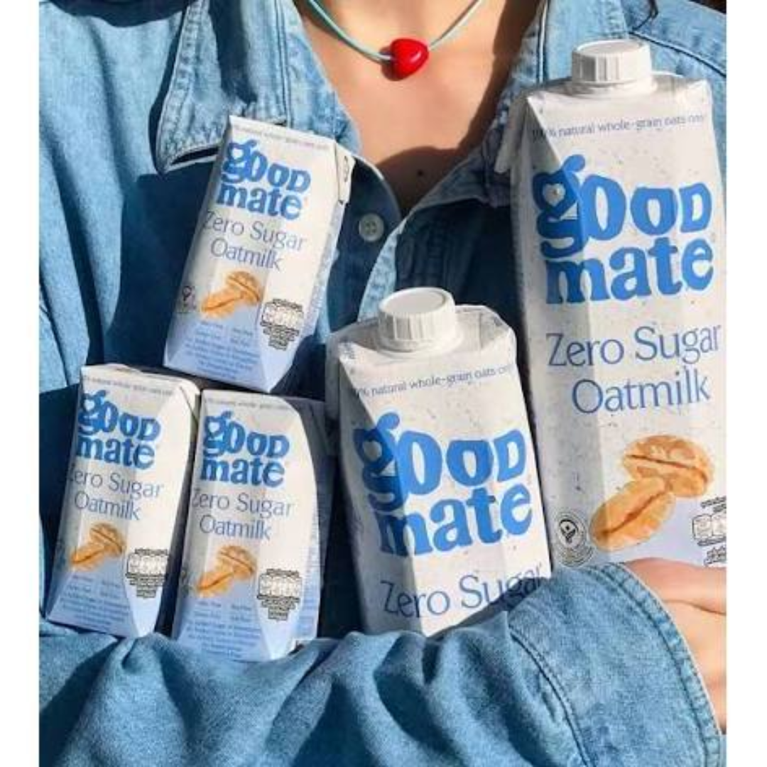 Goodmate Zero Sugar OatMilk 180ml (gluten-free, soy-free)