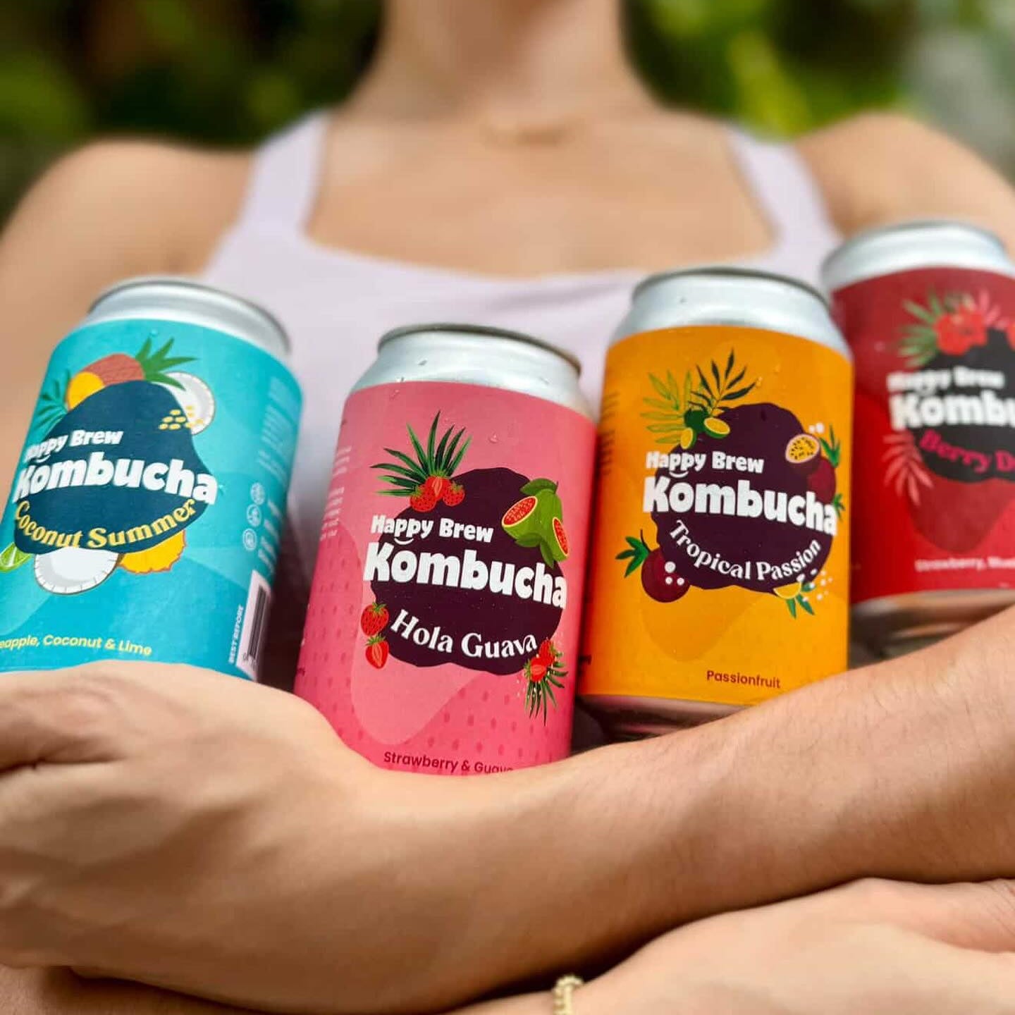 Happy Brew Kombucha Tropical Passion 330ml