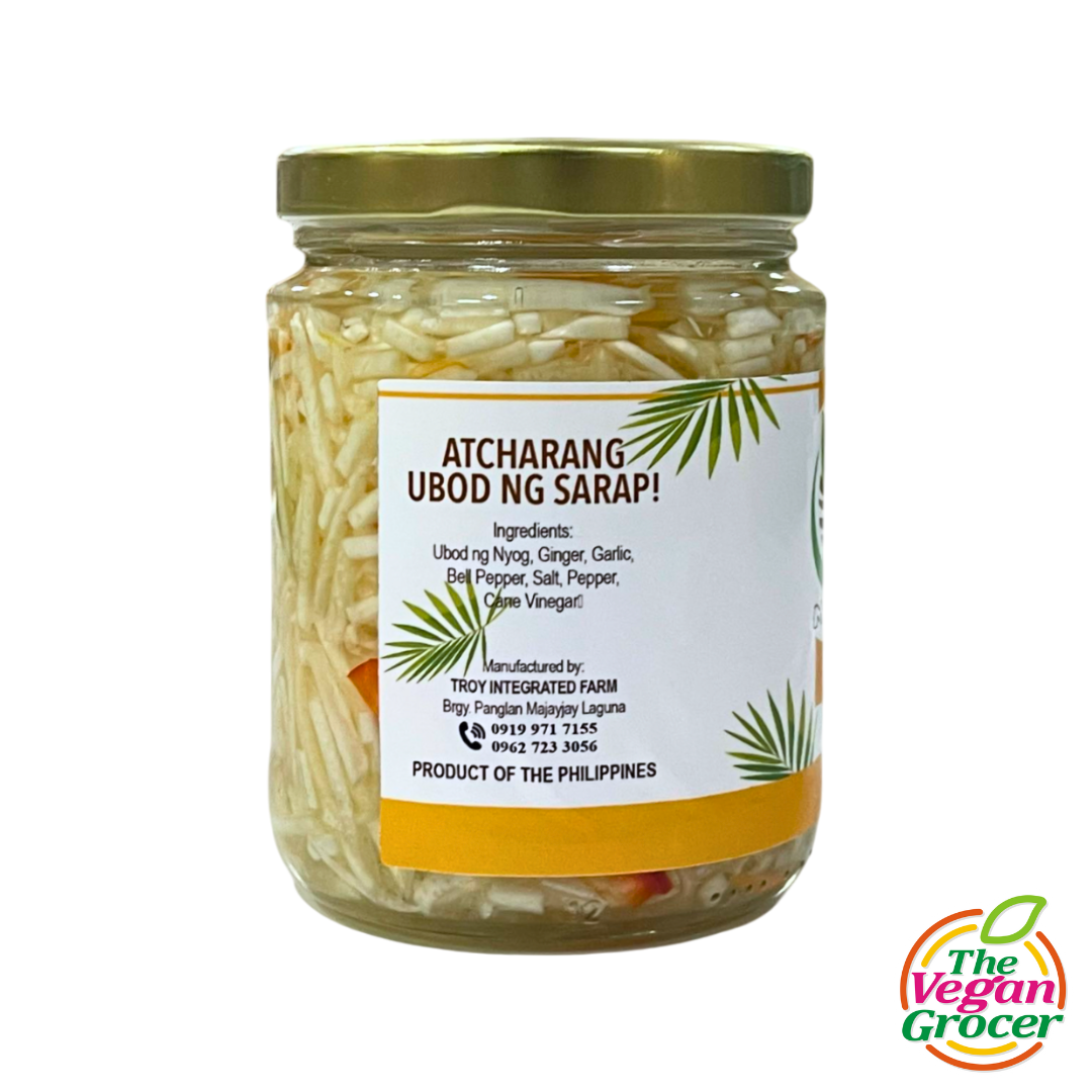 Homemade Atcharang Ubod 350mL (gluten-free, no added sugar)