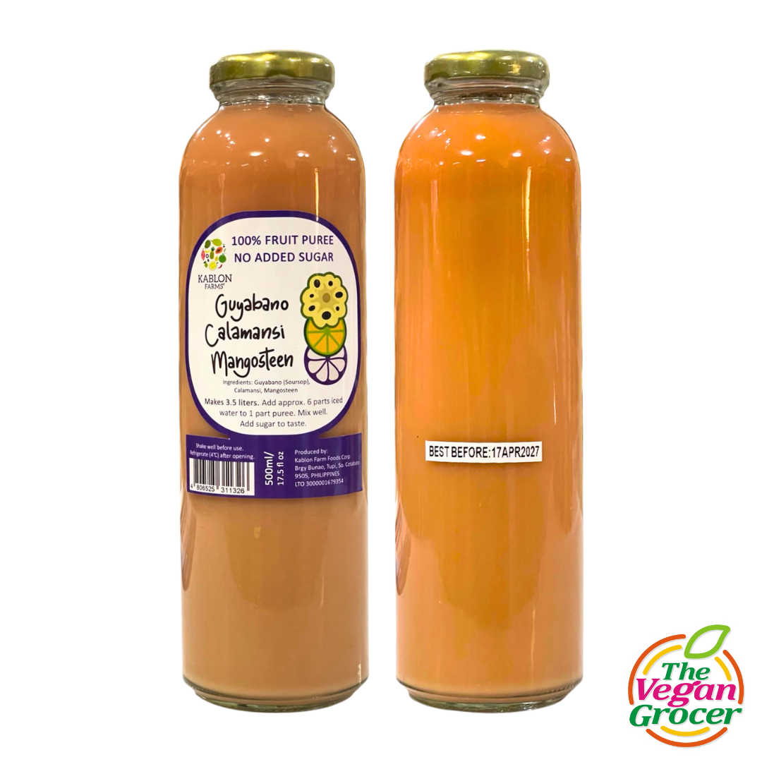 Kablon Farms Guyabano Calamansi Mangosteen Puree 500mL (no sugar added)