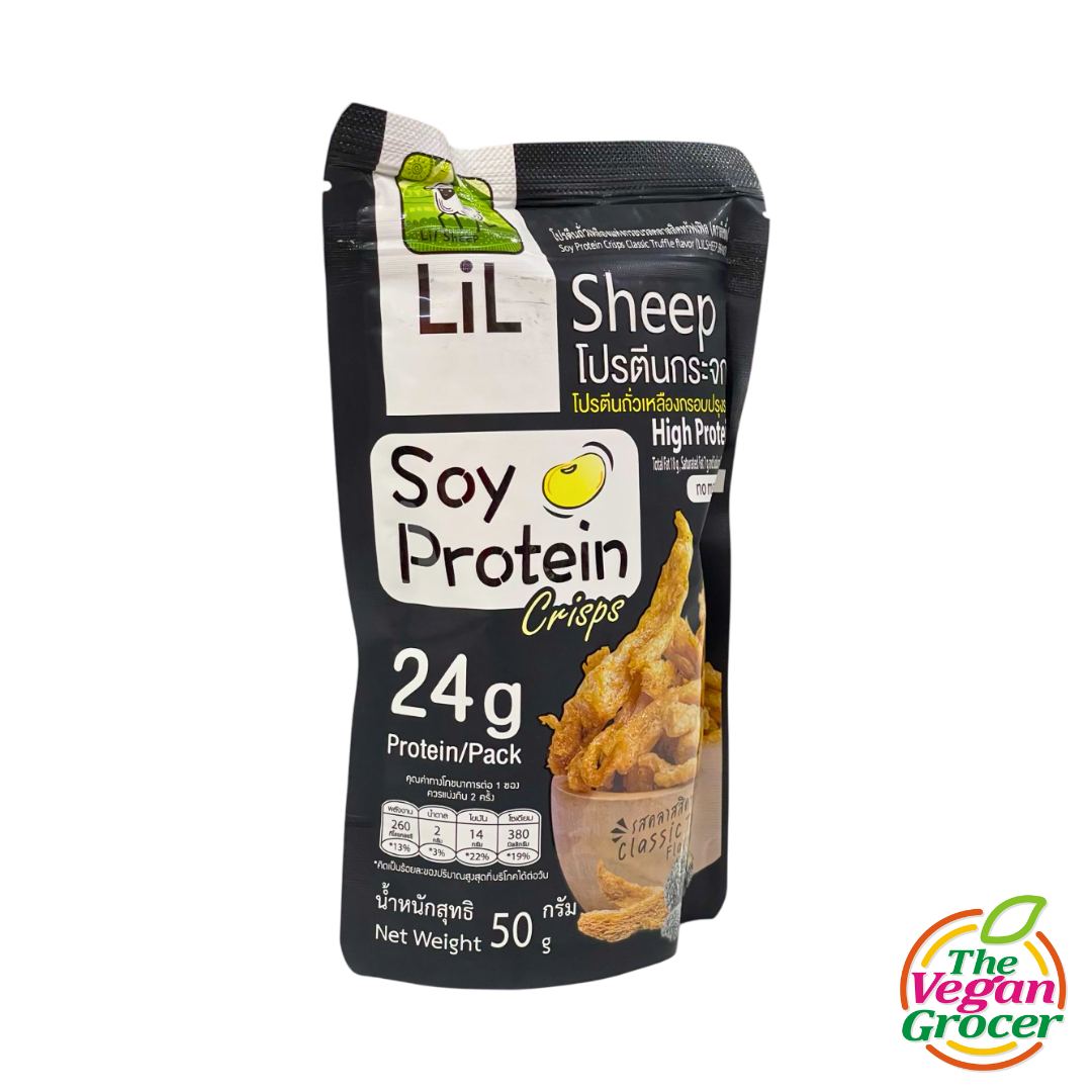 Lil Sheep Soy Protein Crisps 50g - Classic Truffle Flavor
