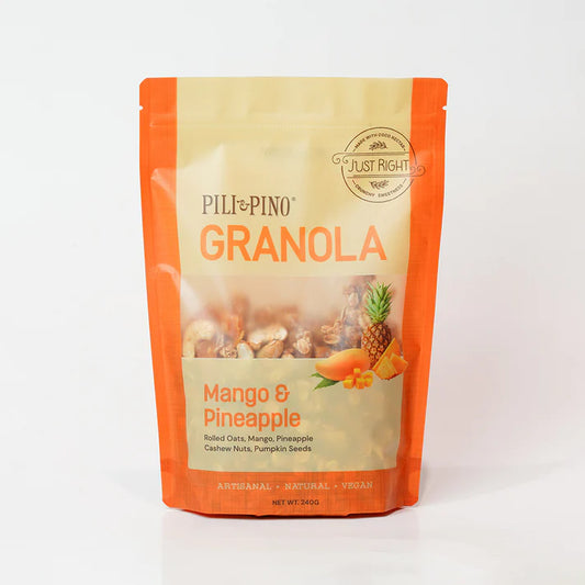 Pili & Pino Mango Pineapple Granola 240g