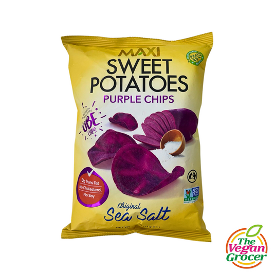 Maxi Sweet Potatoes Purple Chips (Original Sea Salt) 71g (gluten-free, Halal)