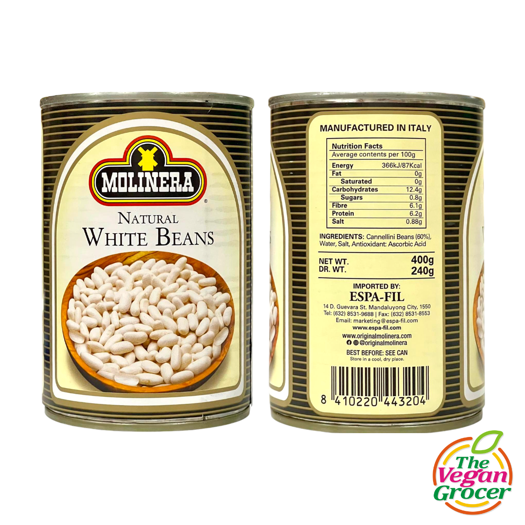 Molinera Natural White Beans 400g
