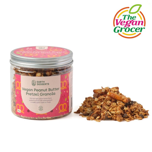 Earth Desserts Peanut Butter Pretzel Granola 160g