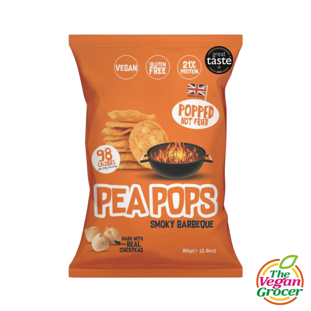 Pea Pops Smoky BBQ (gluten-free) 80g