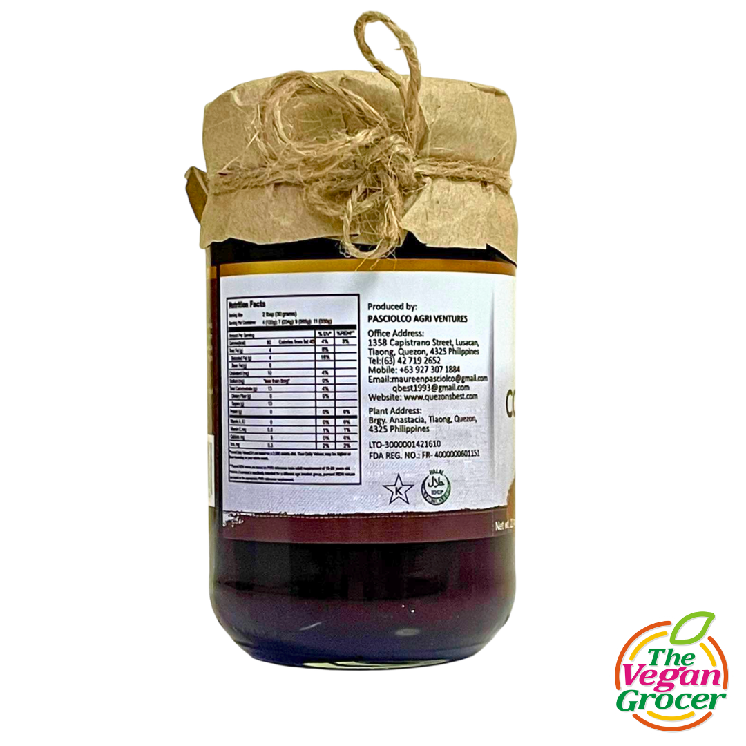 Quezon's Best Coconut Jam with Muscovado 224g (gluten-free)