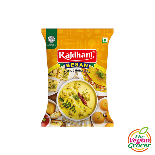 Rajdhani Besan Chickpea Flour 100% Chana Dal 1kg (gluten-free)