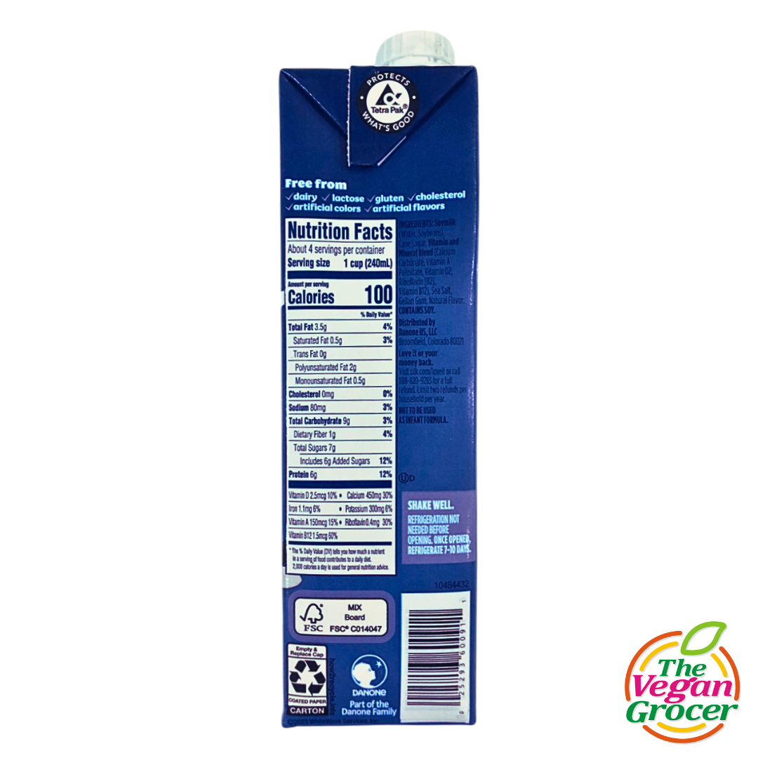 Silk Soy Milk Vanilla 946mL