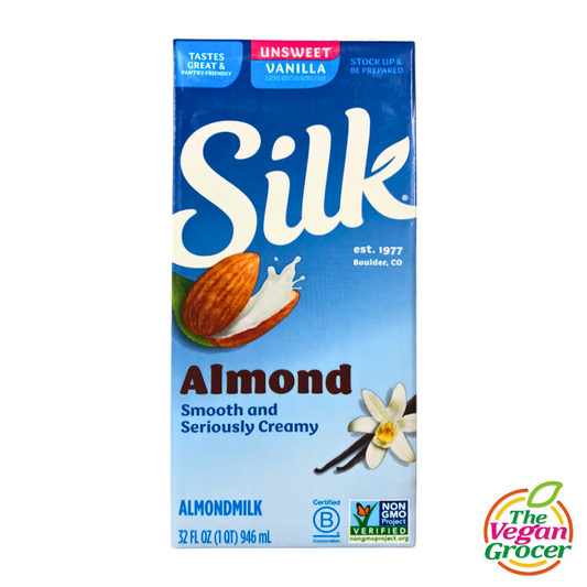 Silk Almond Milk Vanilla Unsweetened 946mL