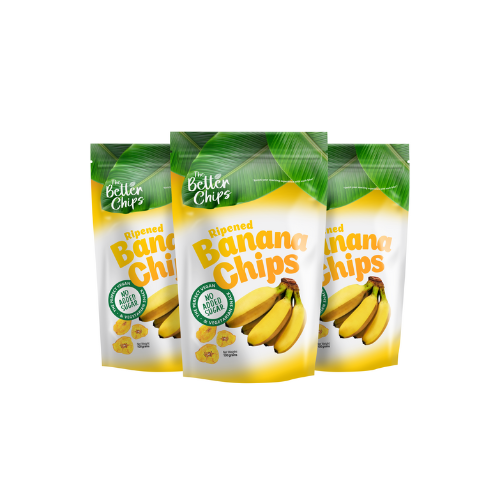 The Better Chips Ripened Banana Chips 100g (no sugar added)