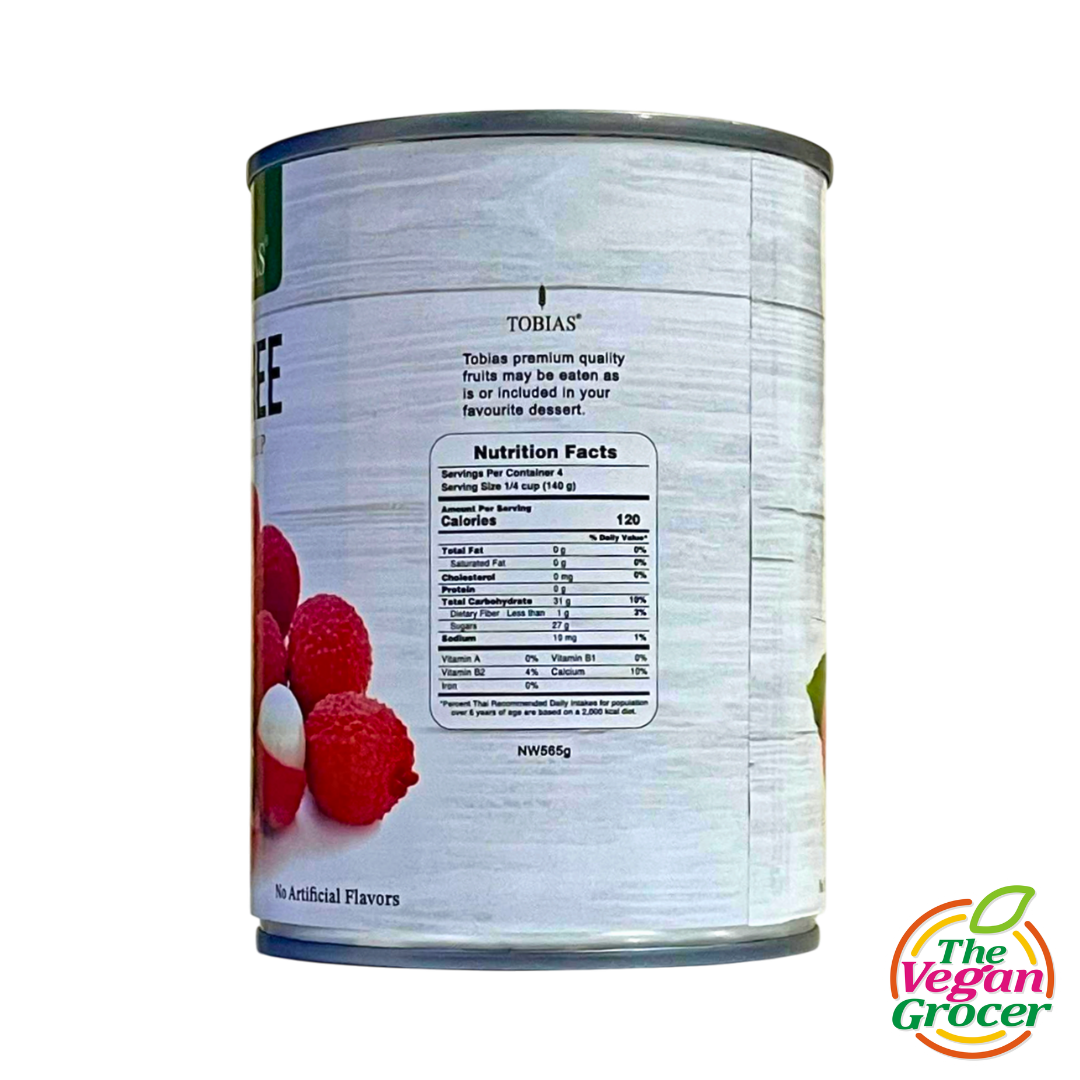 Tobias Lychee in Syrup 565g