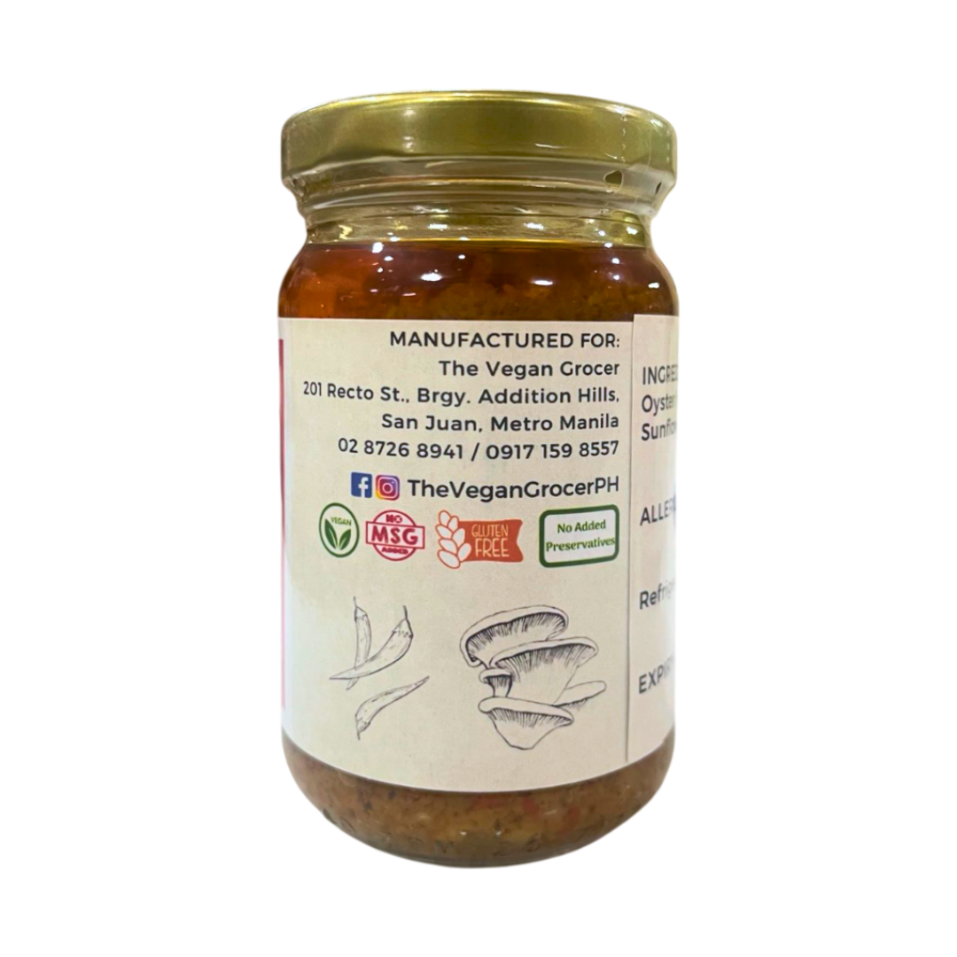 TVG Mushroom Chili Garlic 220g (gluten-free, soy-free)