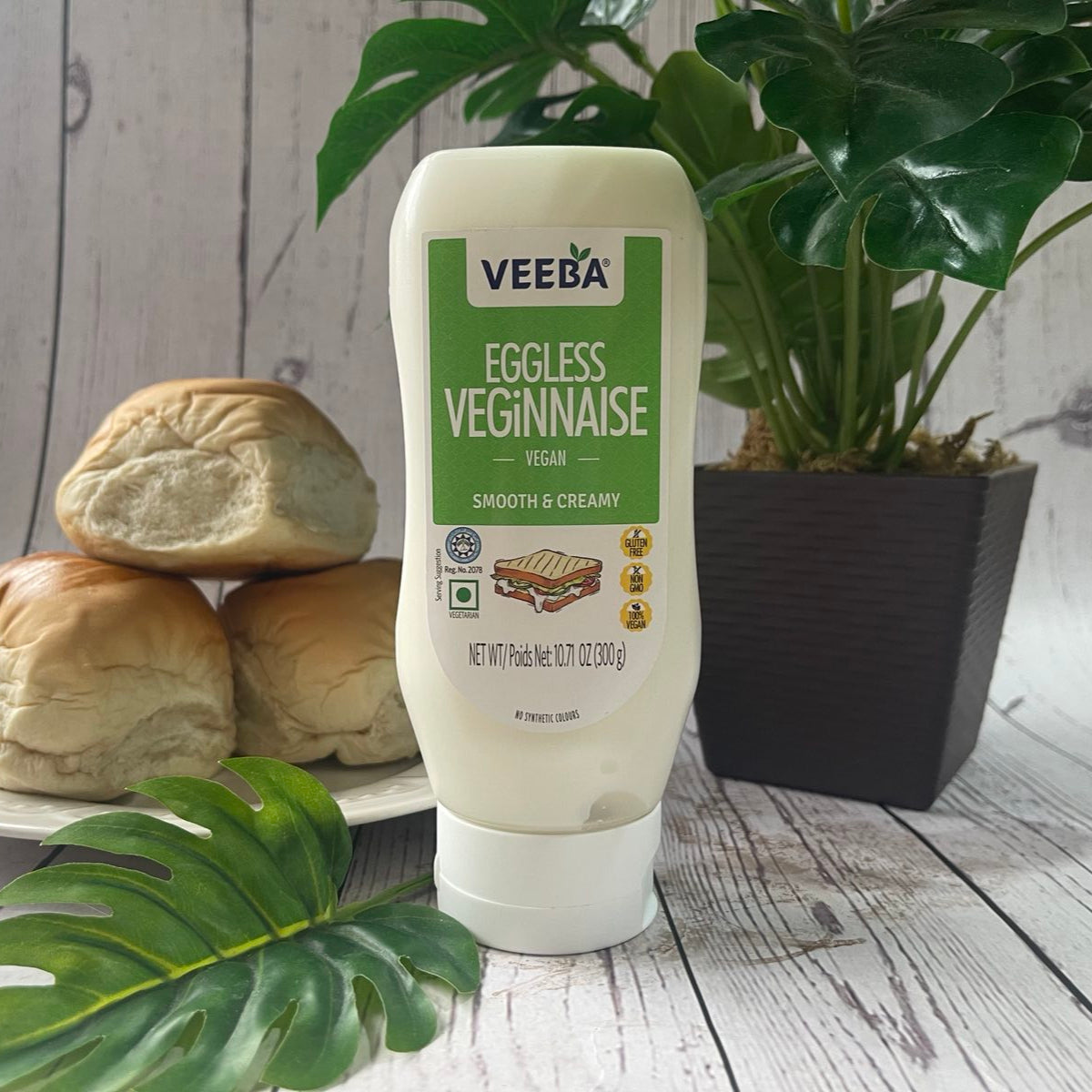 Veeba Eggless Veginnaise Vegan Mayo 300g