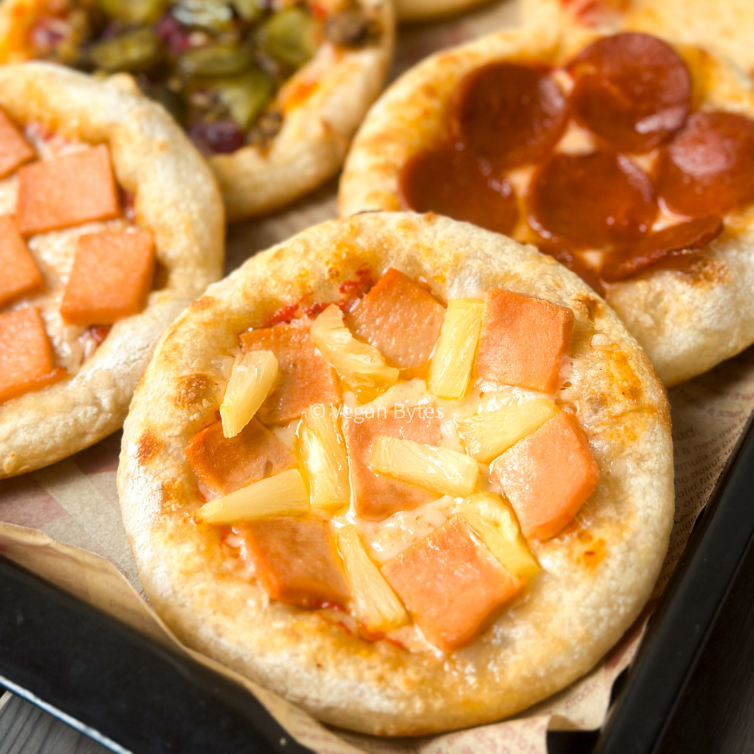 Vegan Bytes Hawaiian Pizza 5"