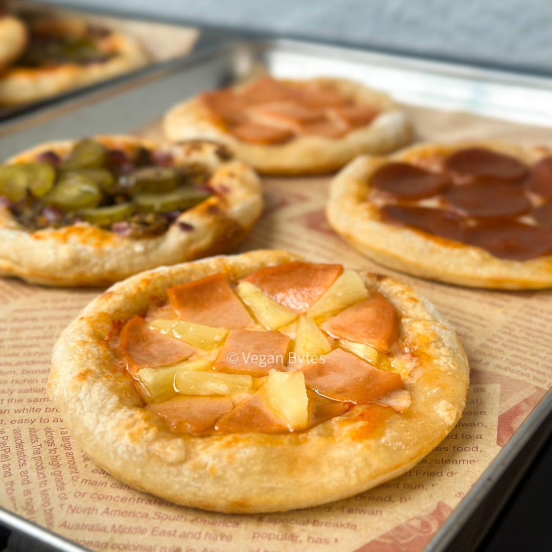 Vegan Bytes Hawaiian Pizza 5"