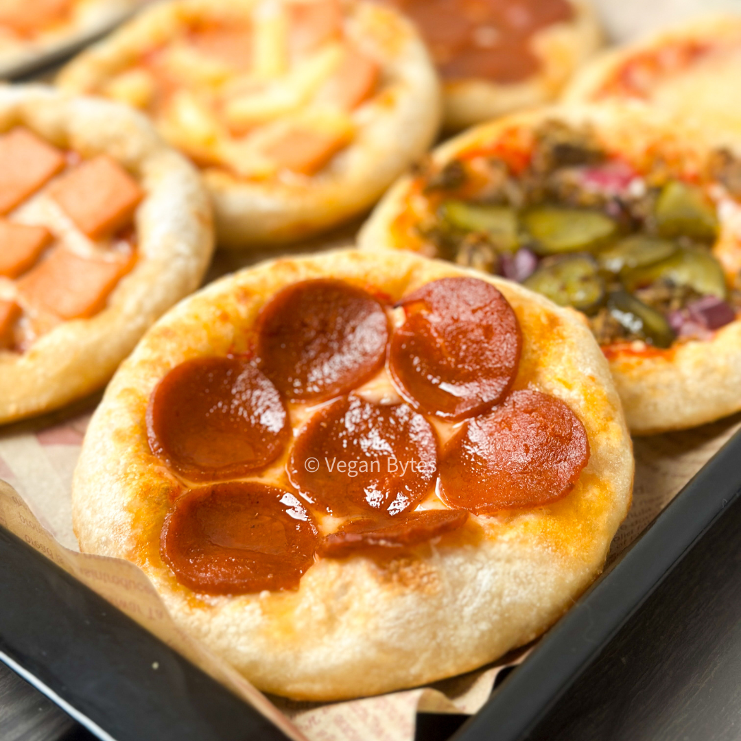 Vegan Bytes Pepperoni Pizza 5"