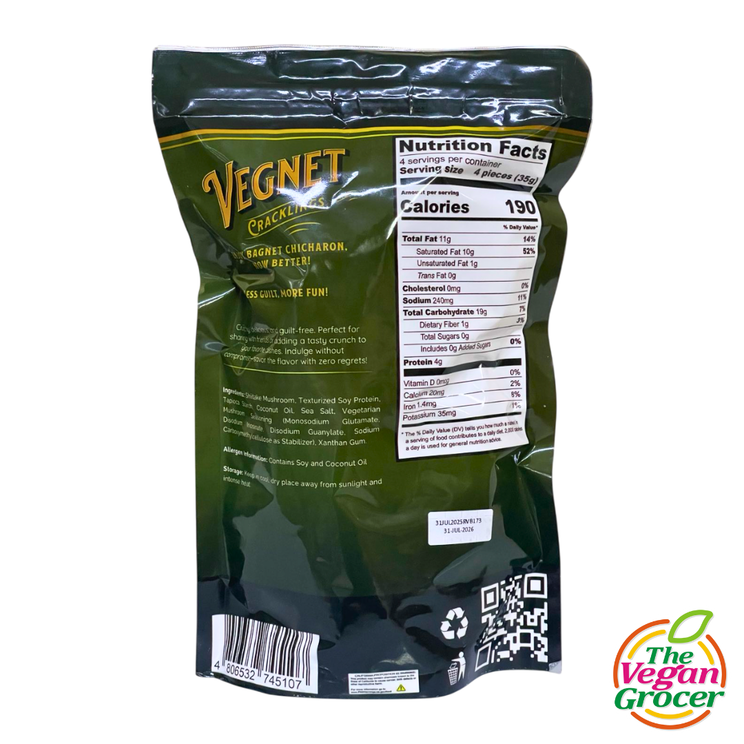 Vegetari Vegnet Cracklings 140g