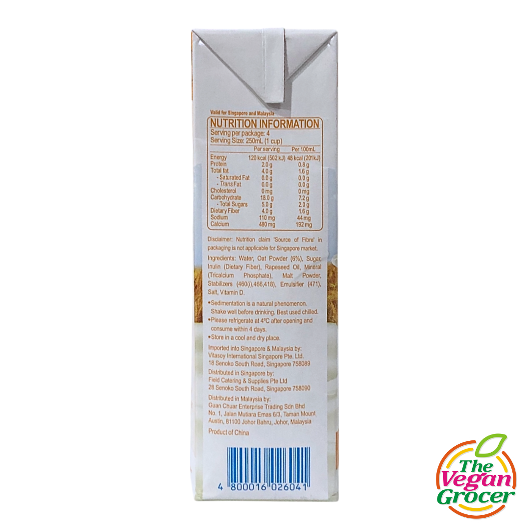 Vitasoy Drink Plus with Oats 1L