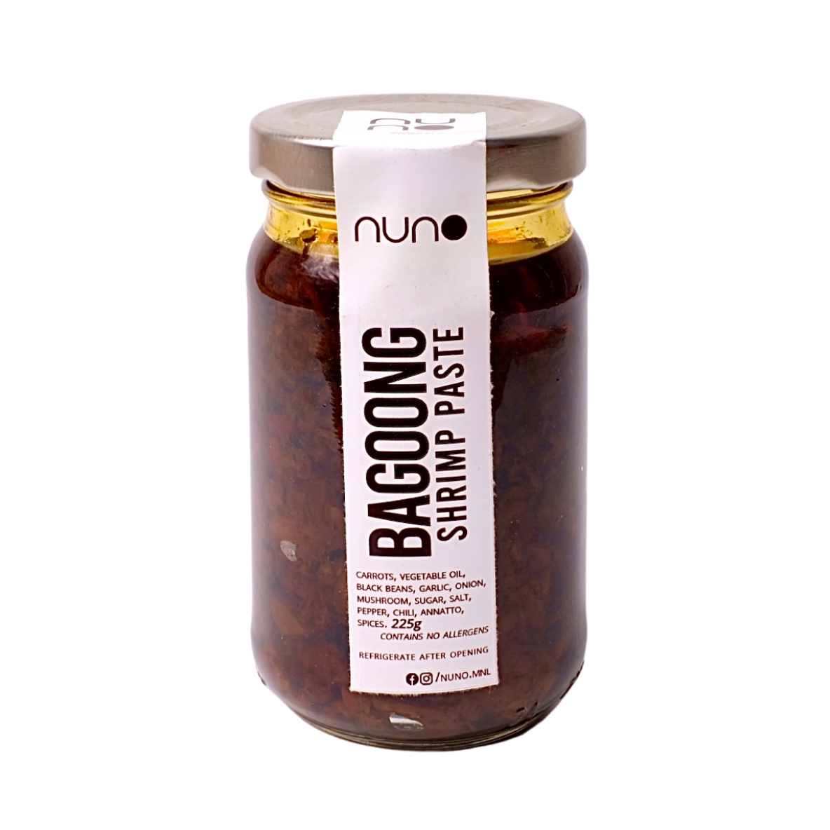 Nuno Vegan Bagnet Bagoong 225g