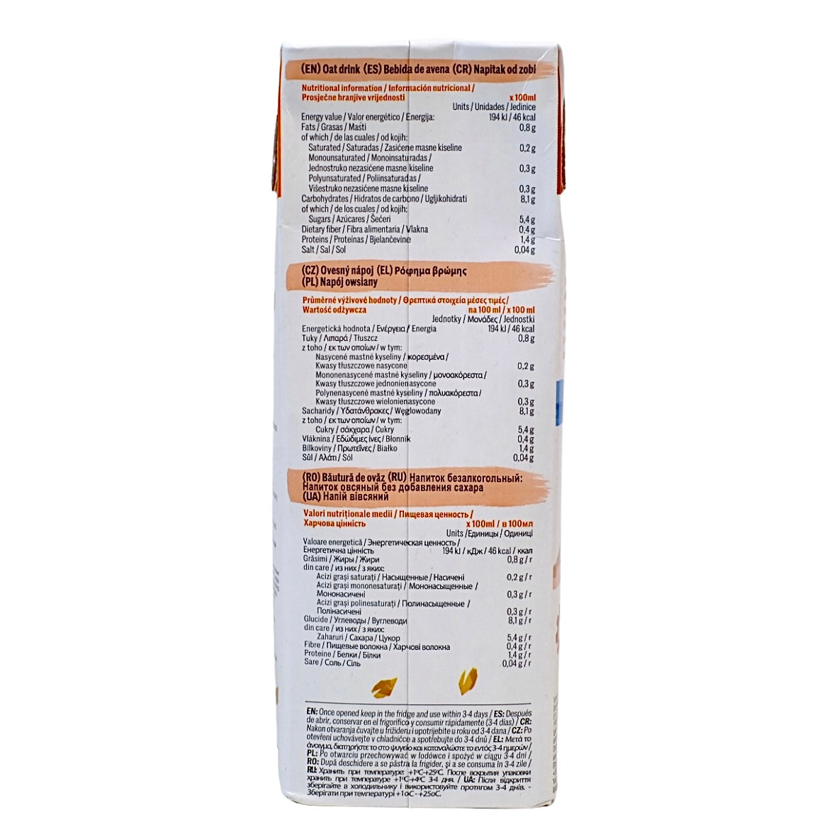 Natrue Oat Drink 1L (gluten-free)