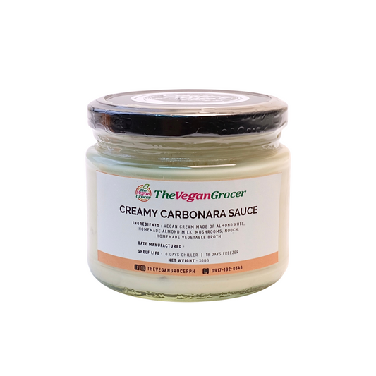 TVG Vegan Creamy Carbonara Sauce 300g (gluten-free, soy-free)