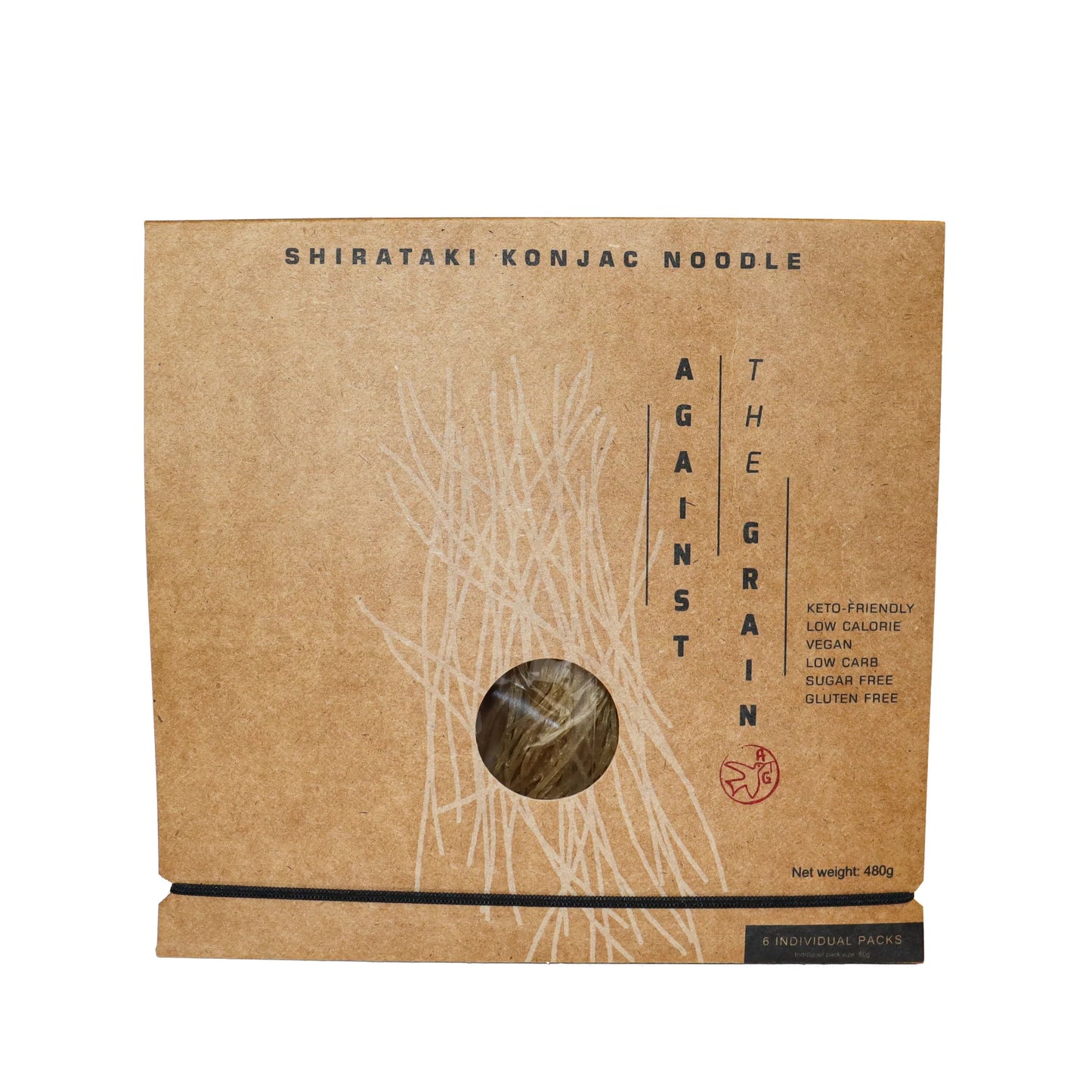 ATG Dry Shirataki Noodles 6x80g