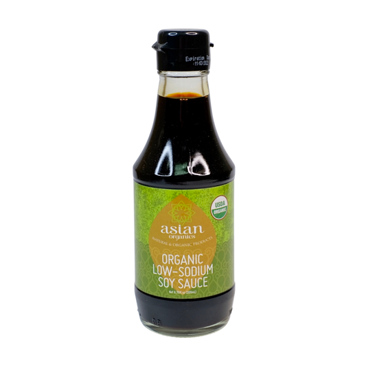 Asian Organics Low Sodium Soy Sauce 200mL