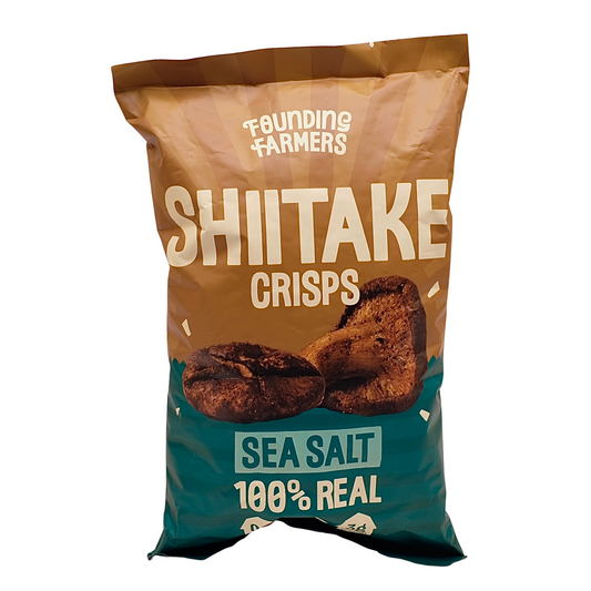 Founding Farmers Shiitake Crisps Sea Salt 100g