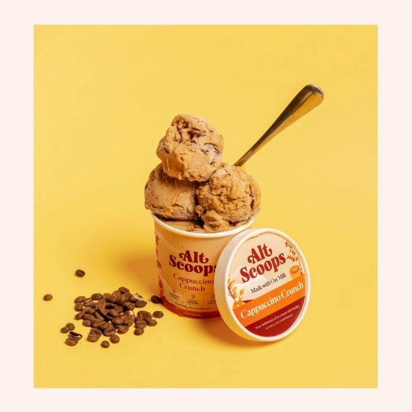 Alt Scoops Cappuccino Crunch Ice Cream