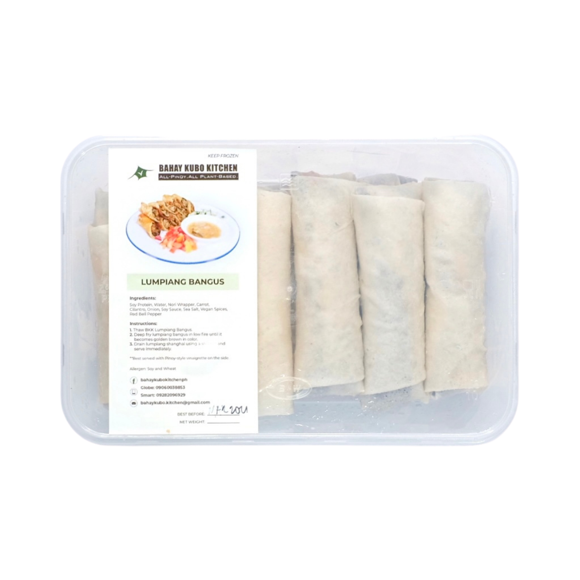 BKK Lumpiang Bangus 12 pcs