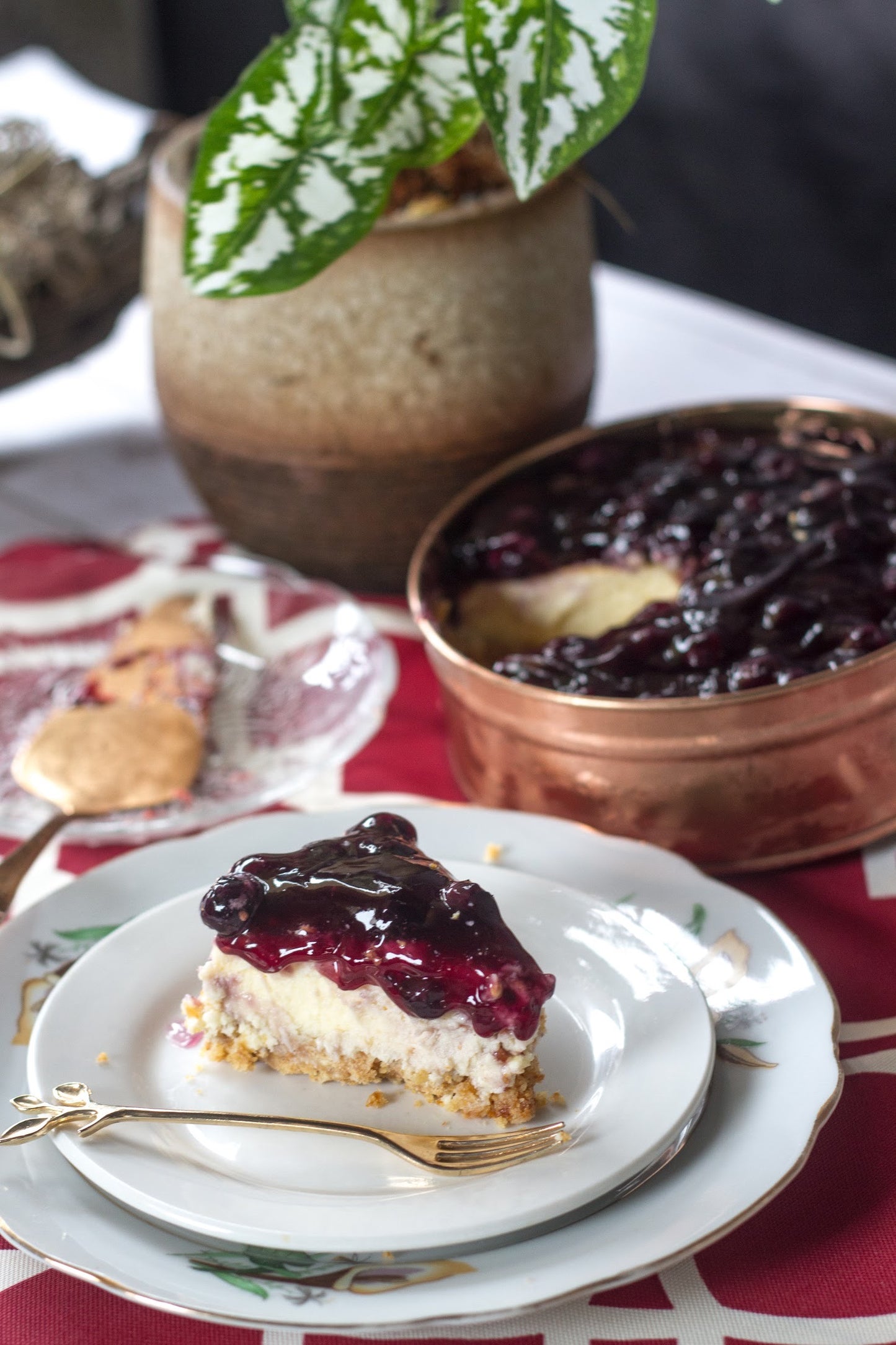 Chef Jeng Blueberry Cheesecake 6” Tin