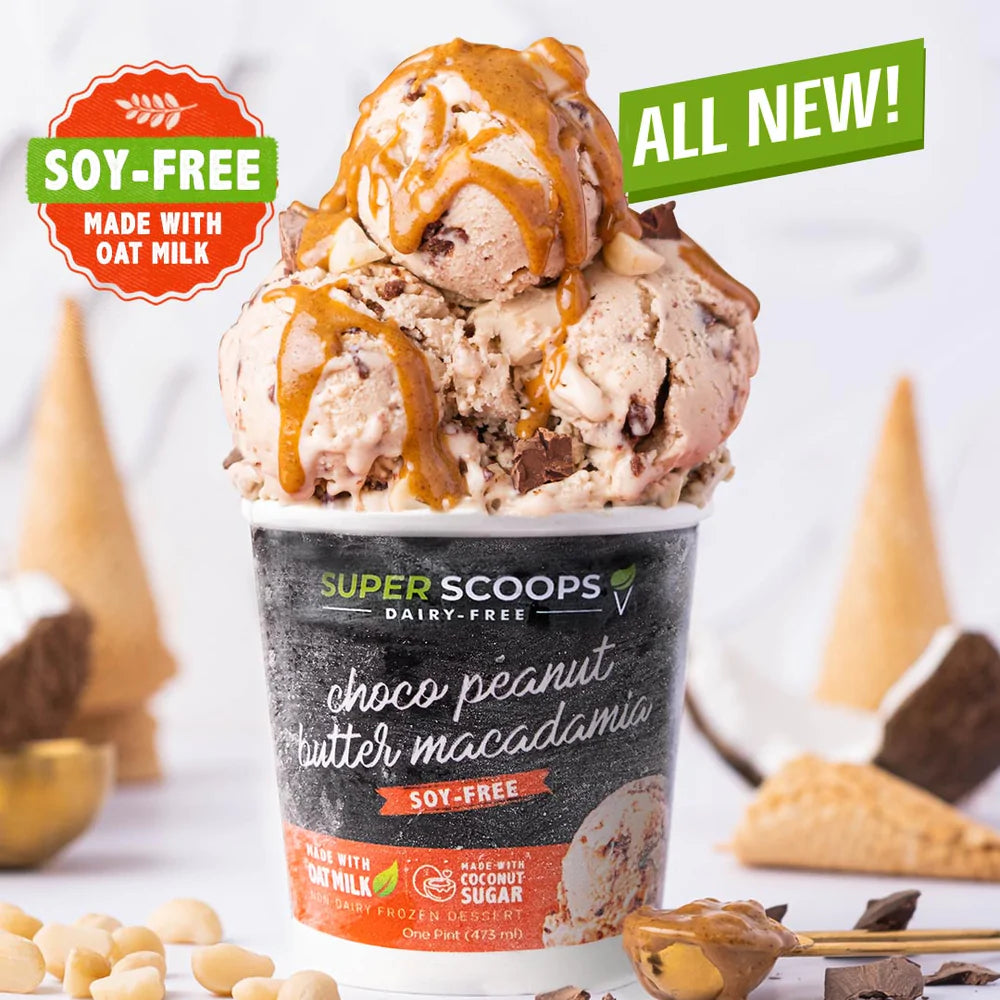 Super Scoops Choco Peanut Butter Macadamia Pint