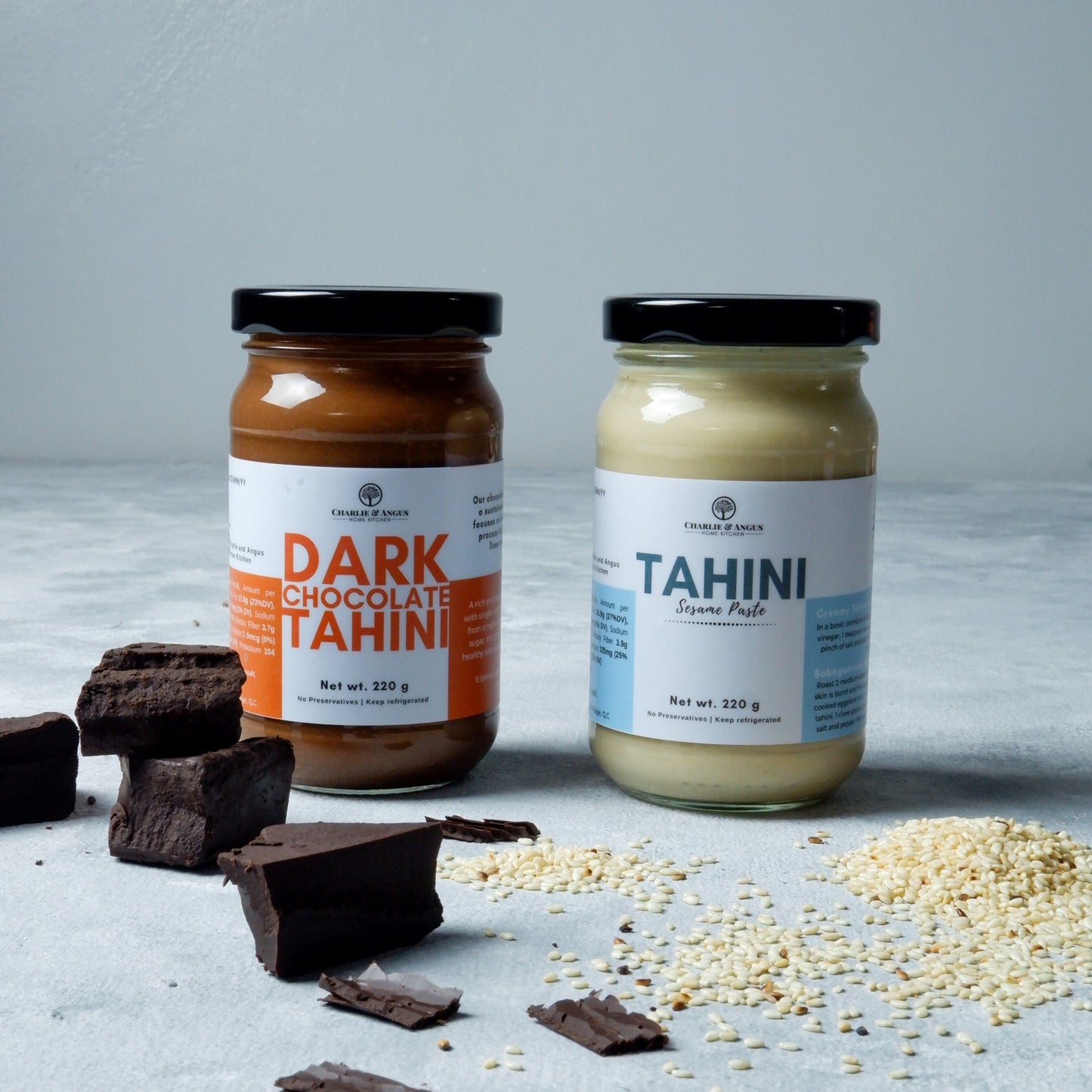 Charlie and Angus Tahini Sesame Paste 220g (gluten-free)
