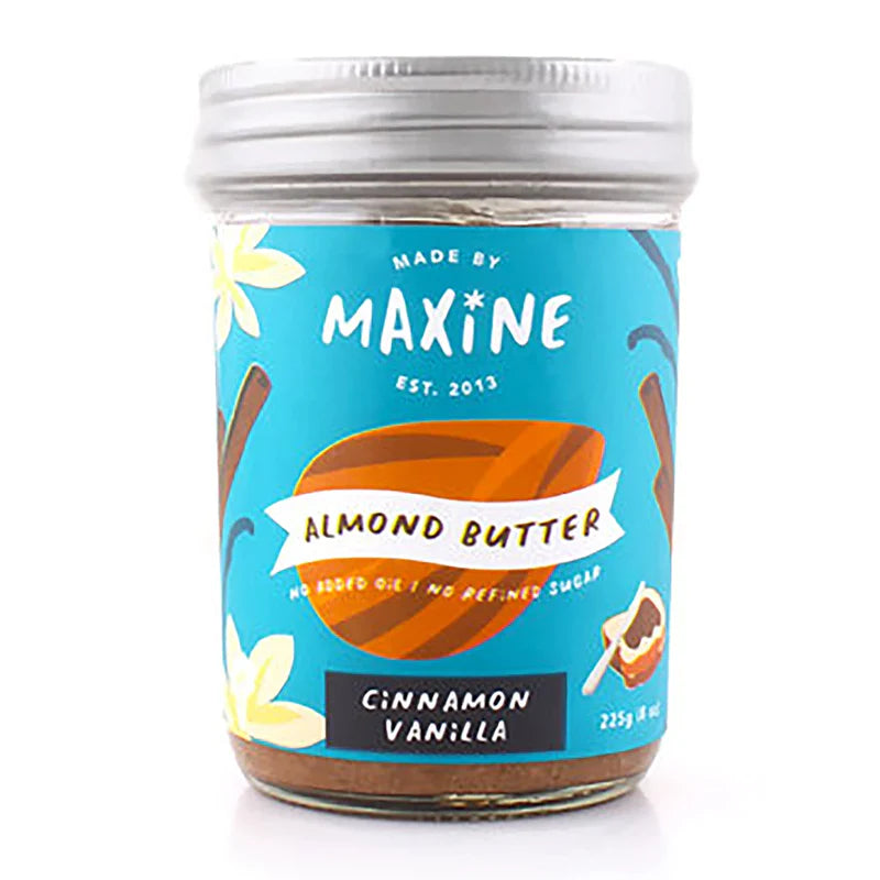 Made by Maxine Cinnamon Vanilla Almond Butter 230g