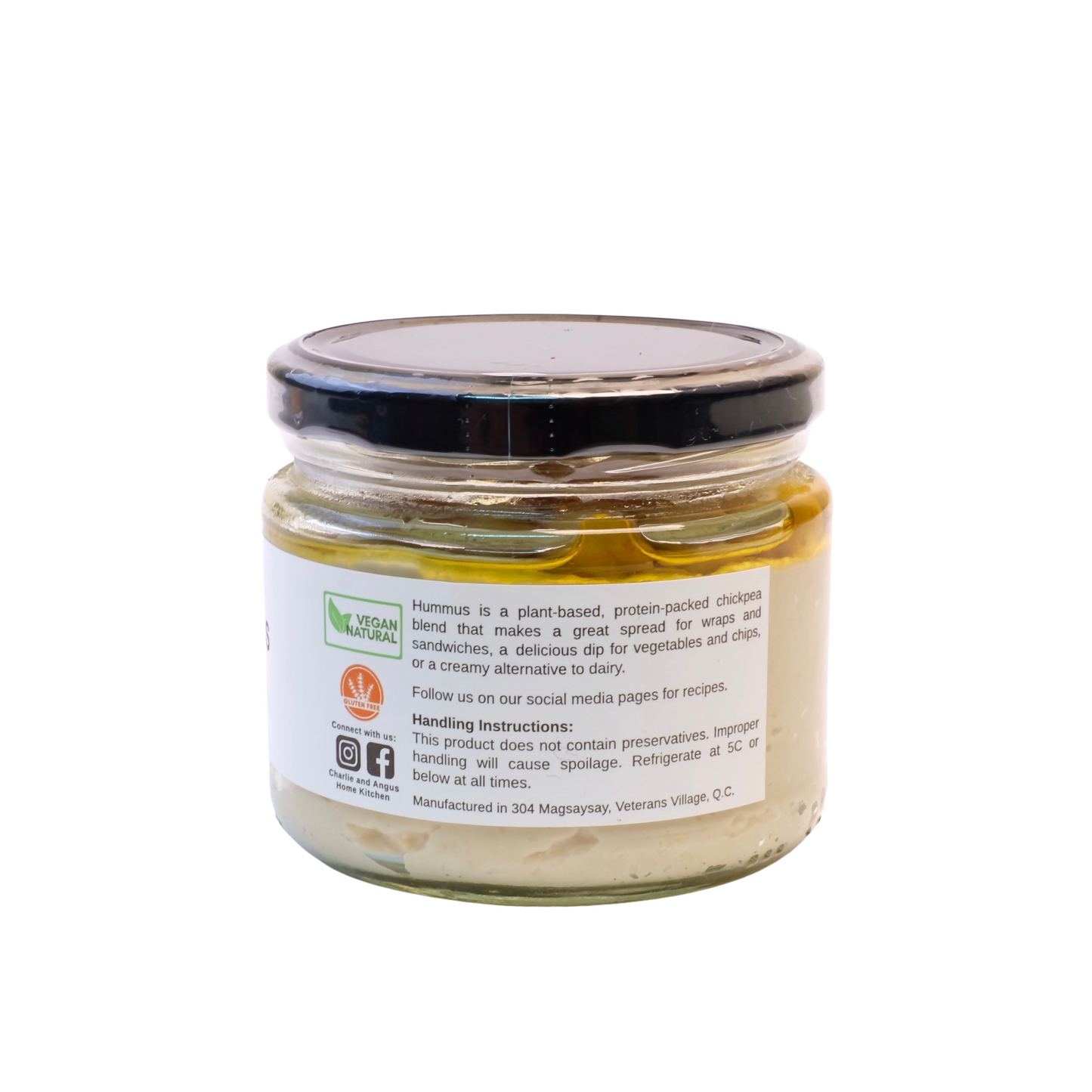 Charlie and Angus Classic Hummus 250g
