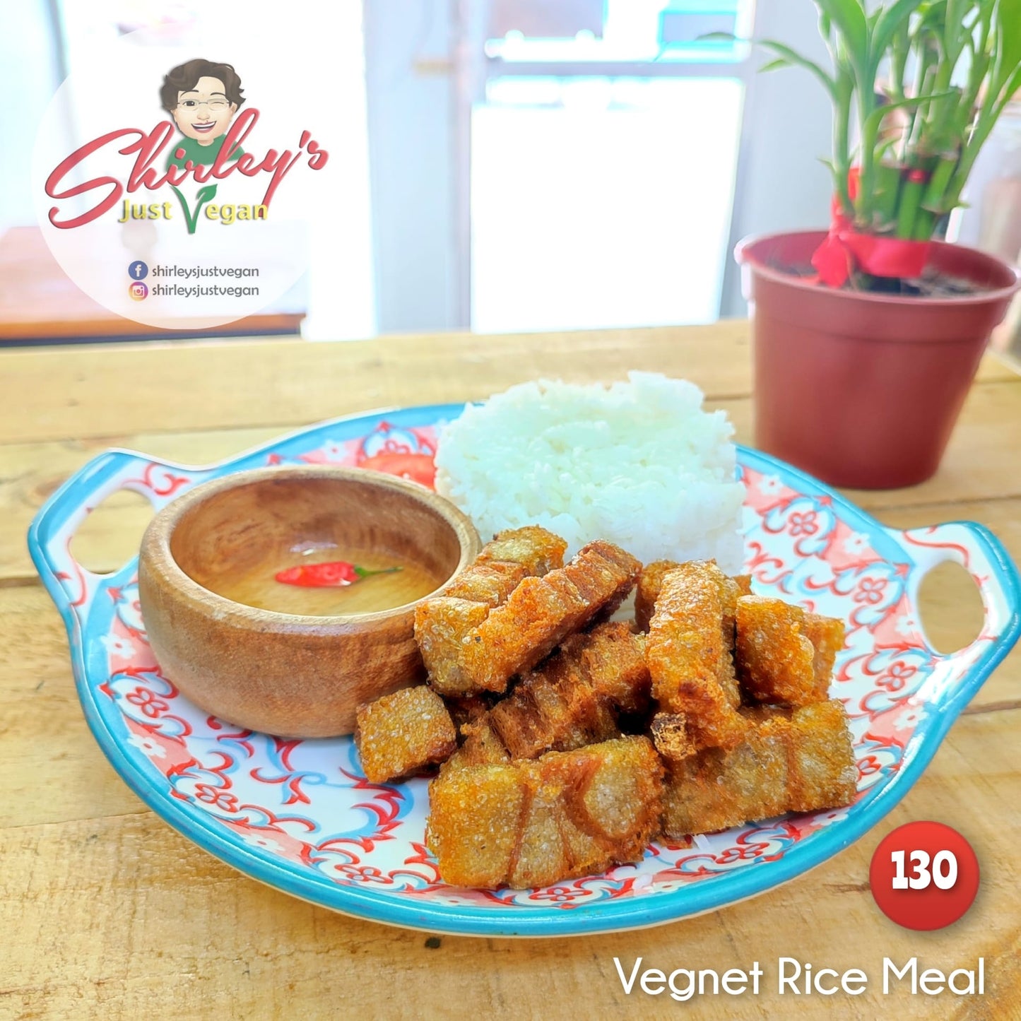 Shirley's Just Vegan Crispy Vegnet 6 slabs