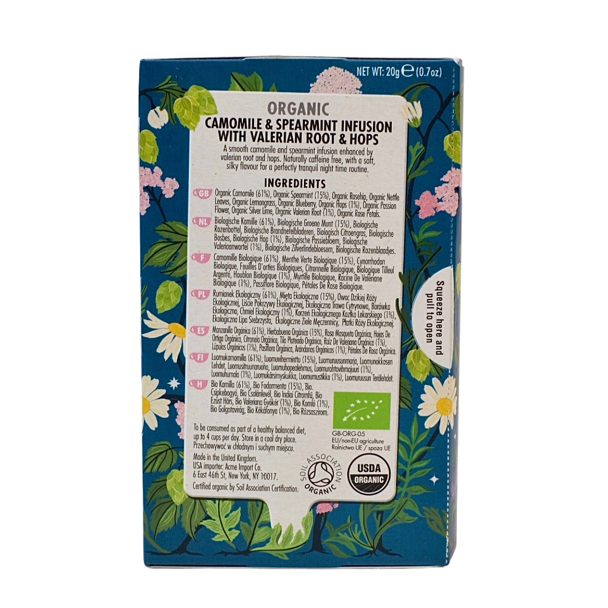 Heath & Heather Organic Soft & Sleepy Tea 20s