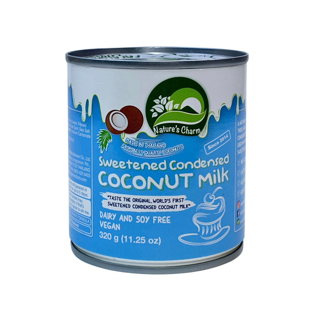 Nature's Charm Condensed Coconut Milk 320g (gluten-free, soy-free)
