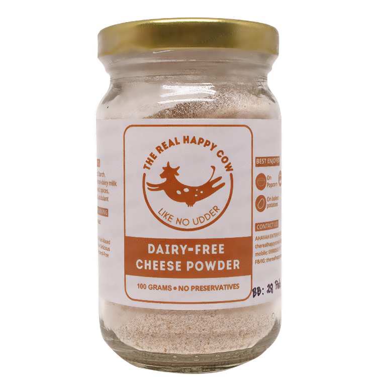 The Real Happy Cow Dairy-Free Cheese Powder 100g (gluten-free, sugar-free)