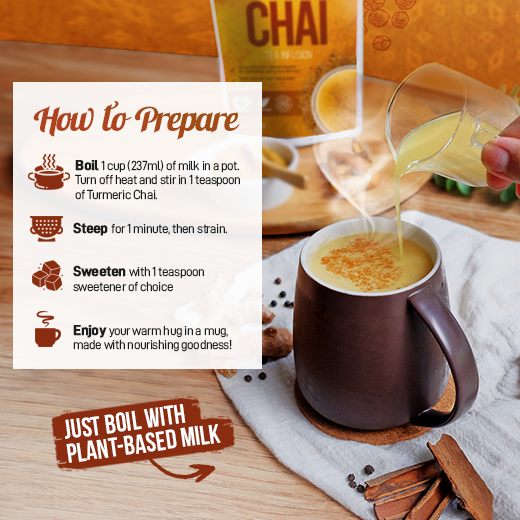 The Superfood Grocer Turmeric Chai Tea Infusion 150g