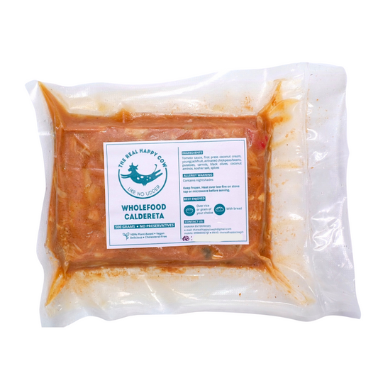 The Real Happy Cow Wholefood Caldereta 500g (gluten-free, soy-free)