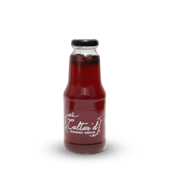 Cultur'd Blueberry Burst Kombucha 350mL