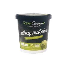 Super Scoops Milky Matcha Vegan Ice Cream